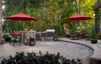 Belgard Hardscapes, backyard pavers design