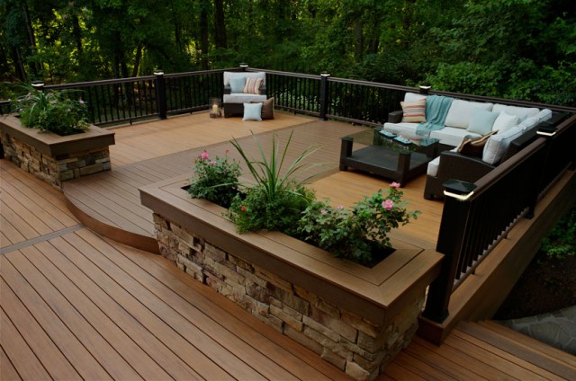 TimberTech high performance, low maintenance decking. 