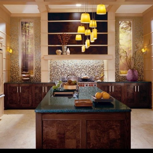 Wood-Mode custom cabinetry