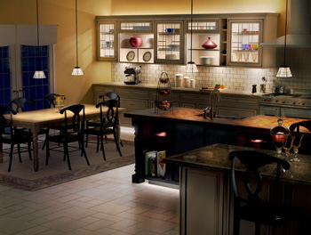 Kitchen lighting and design