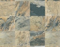 Porcelain tile flooring