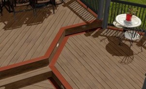 TimberTech high performance, low maintenance decking. 