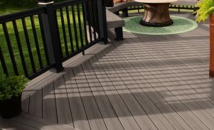 TimberTech high performance, low maintenance decking. 