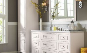 Omega bathroom cabinets and vanities